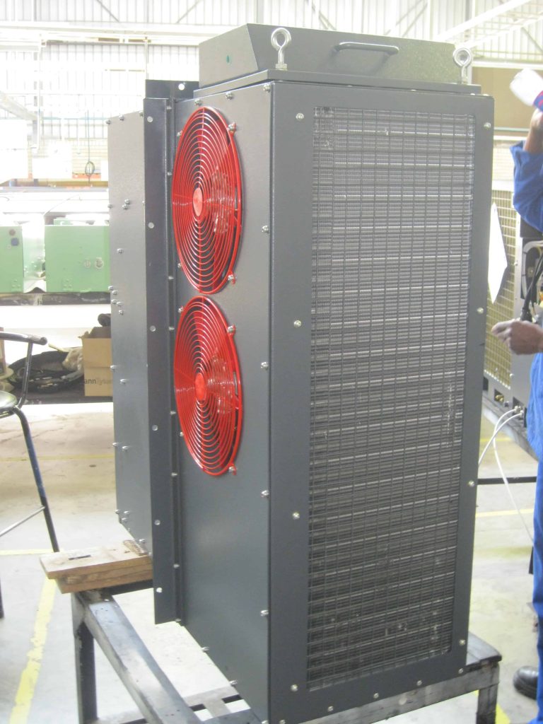 The updated 8E HVAC system design incorporates various technological improvements.