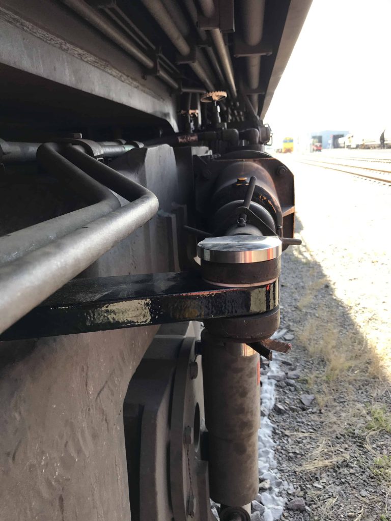Vesconite Hilube bushings were installed in the brake rigging system of an Australian freight operator