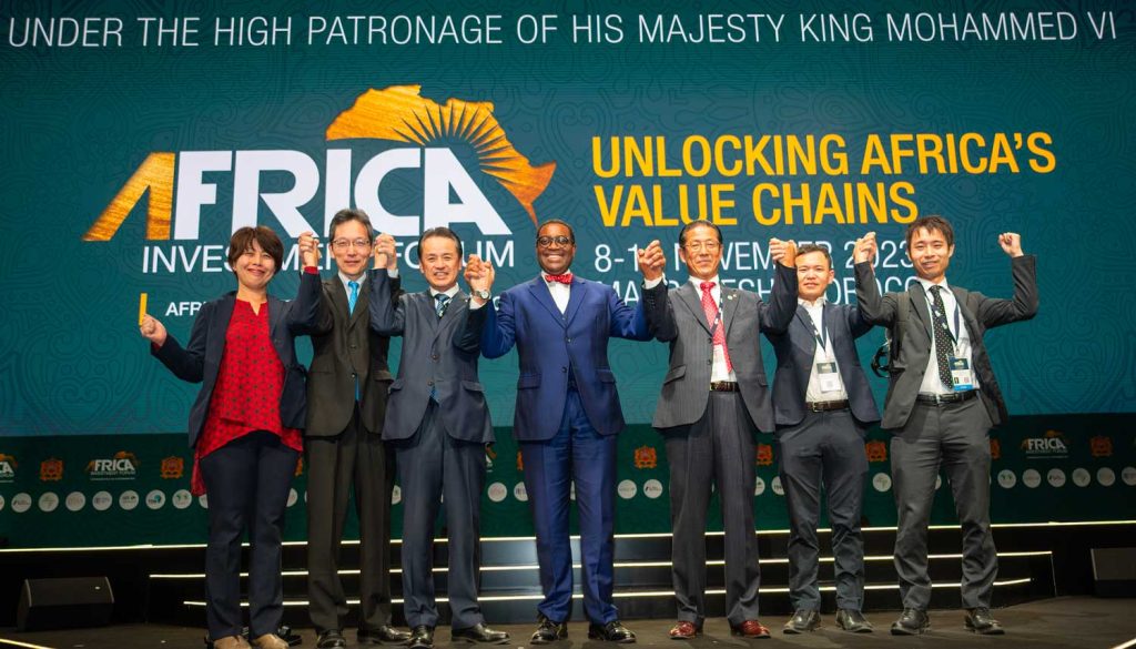 Some 50 Japanese firms attended the Africa Investment Forum to explore investment opportunities in Africa.