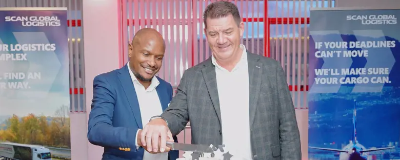 Duncan Wagura, Managing Director of SGL Kenya and Anders Johansen, Senior Director Africa - Air & Ocean