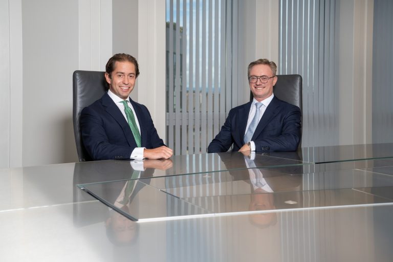 Pictured from left to right, Richard Holtum and Jeremy Weir