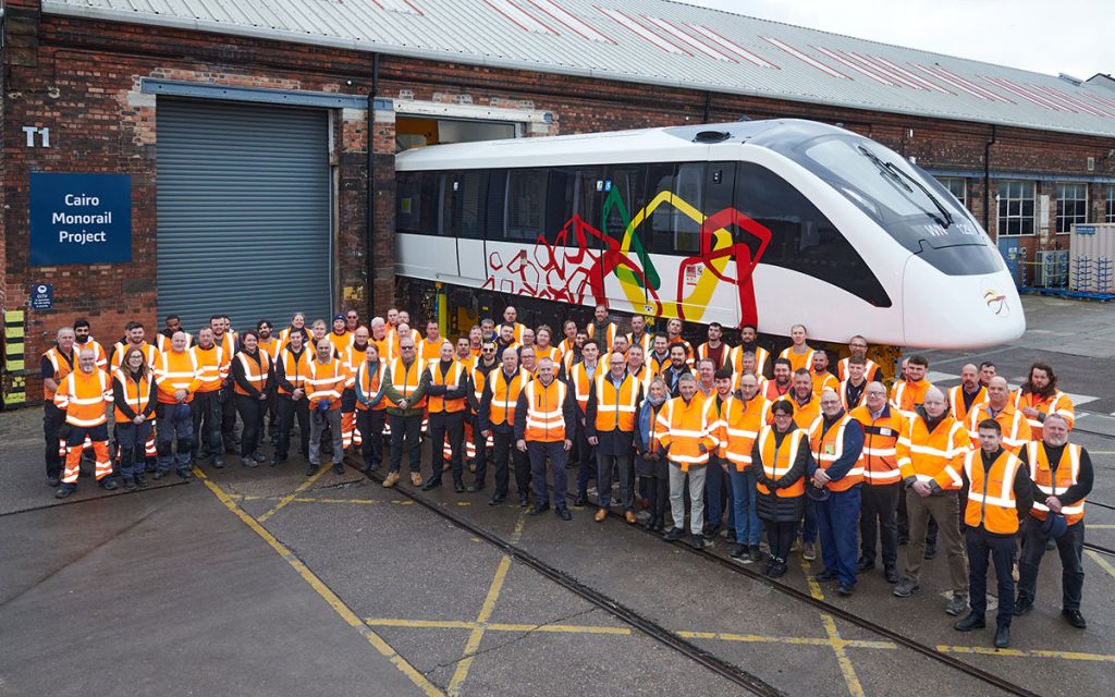 Cairo Monorail celebration in Derby, UK
