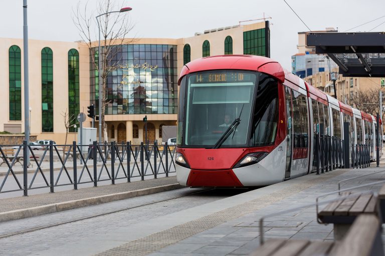 Citadis tram in Sétif, Algeria